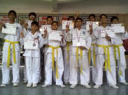 Jhunjhunu Academy sweeps the ring in taekwondo