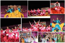 Clean Sweep in Durga Lok Nritya Competition by JIVEM