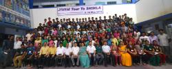 131 students & 14 teachers departed for educational tour to Shimla